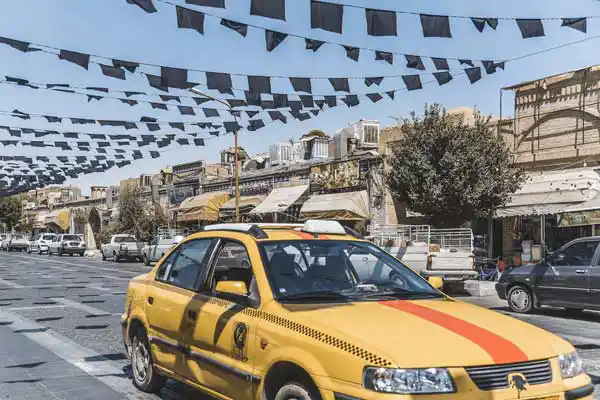 رزرو تاکسی بین شهری تهران قزوین