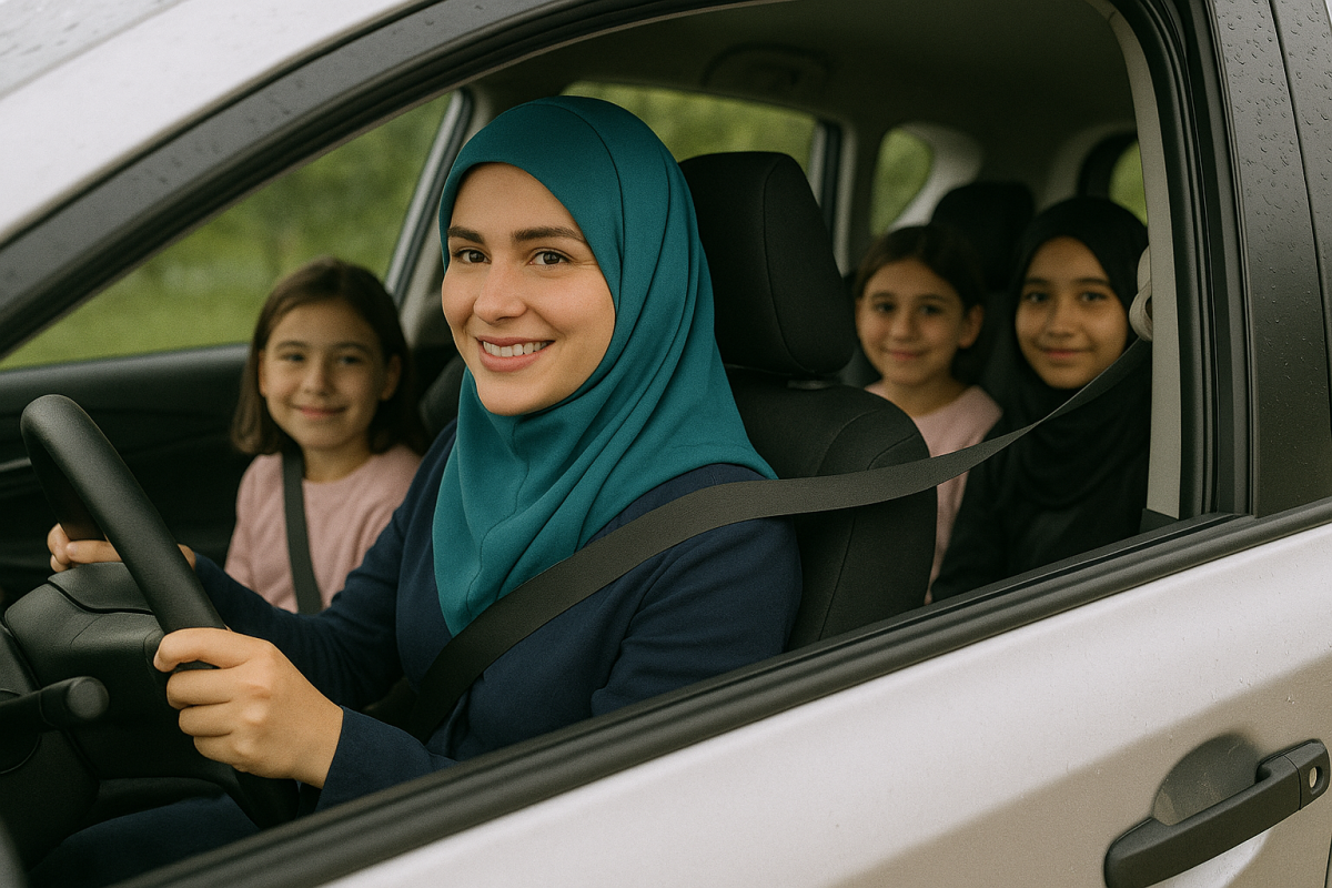 چرا انتخاب راننده سرویس خانم برای کودکان و بانوان امن‌تر است؟