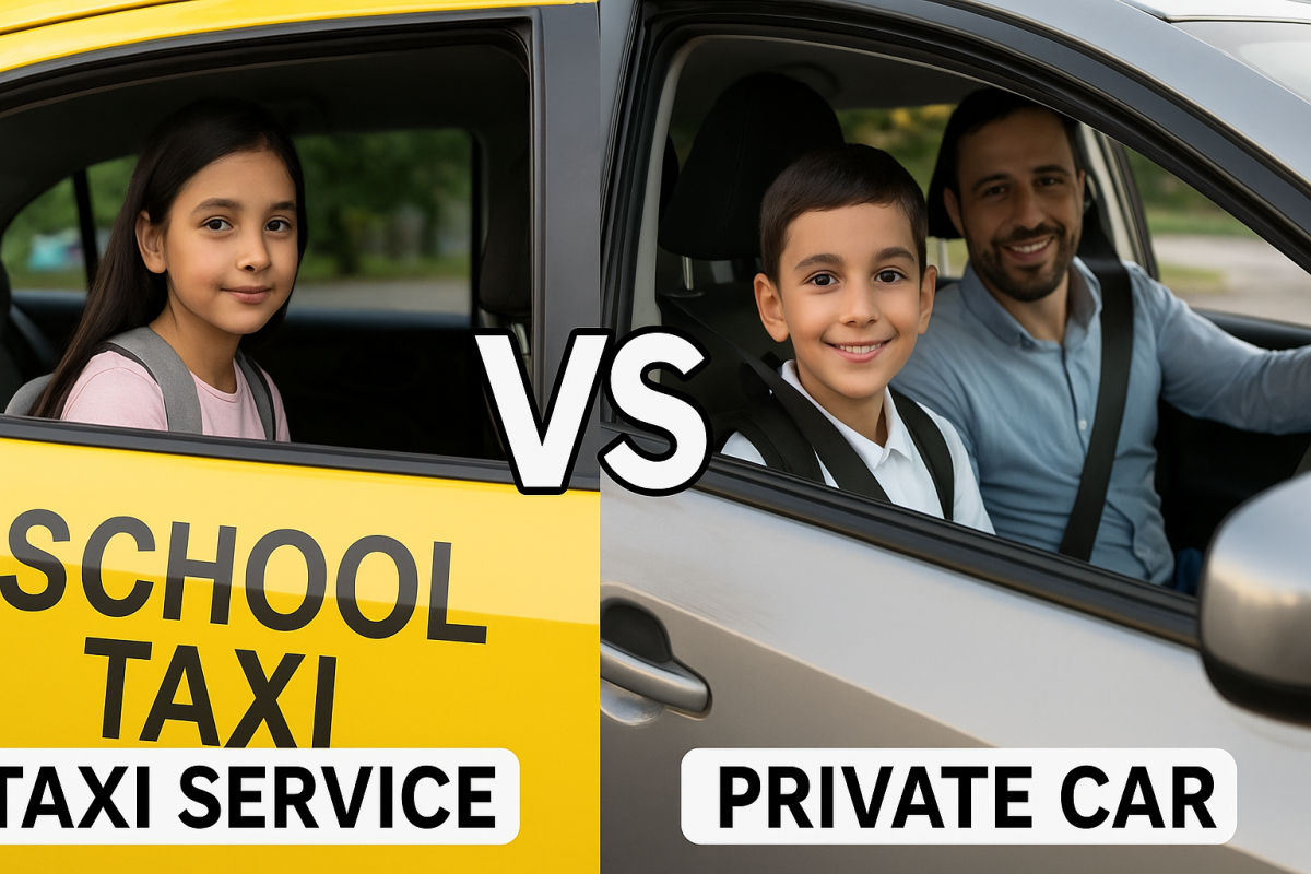 تاکسی سرویس مدرسه یا خودروی شخصی؟