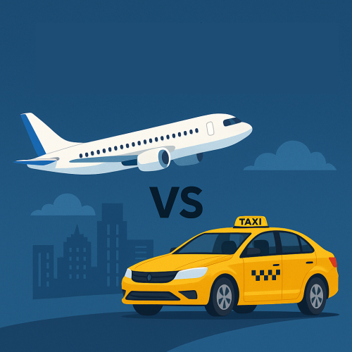 بررسی یک موضوع مهم؛ هواپیما یا تاکسی بین شهری؟