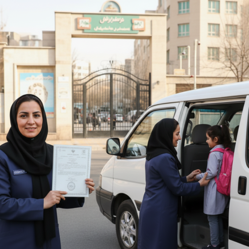 راهنمای جامع انتخاب و استخدام رانندگان خانم سرویس مدارس تهران: امنیت، قوانین و فرصت شغلی ️‍