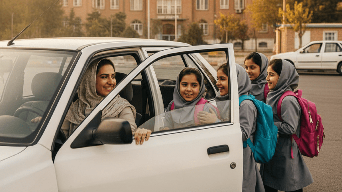 استخدام راننده زن برای مدارس تهران: راهنمای جامع از درآمد تا ایمنی 