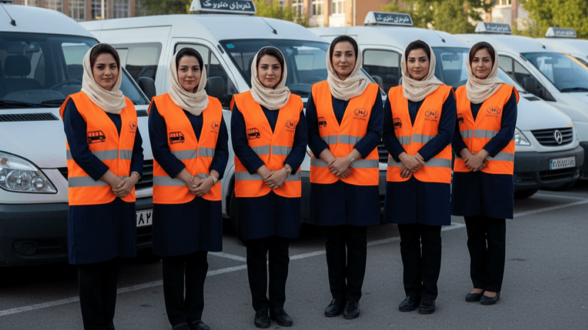 فراتر از جابهجایی: تاثیر رانندگان زن بر نظم سرویس مدارس و امنیت روانی خانوادهها