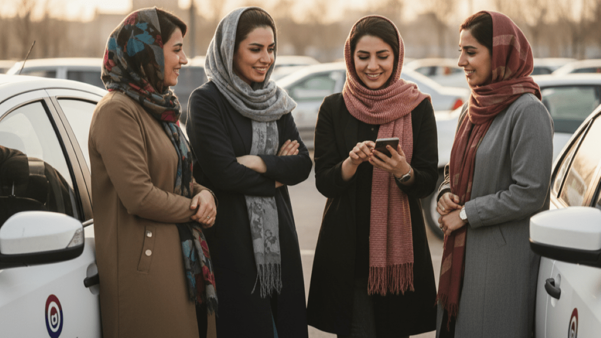تجربه سفر ایمن با رانندگان زن: گامی نو در آرامش سفرهای درونشهری