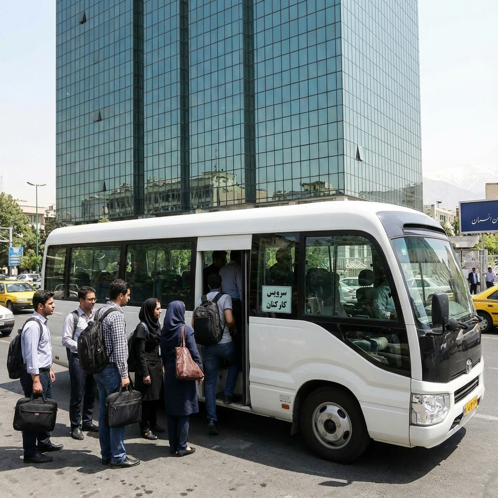 ایاب و ذهاب ادارات و شرکت‌ها سفرکار